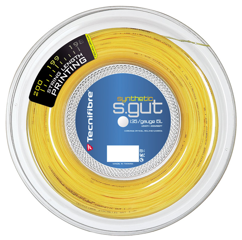 Tecnifibre Synthetic Gut (200m Reel) Gauge 1.25mm